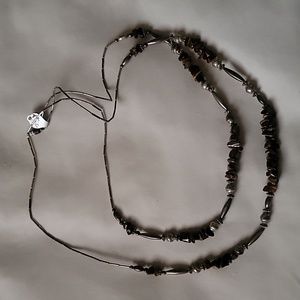 Tiger's Eye Chip and Bead Chain - NWT